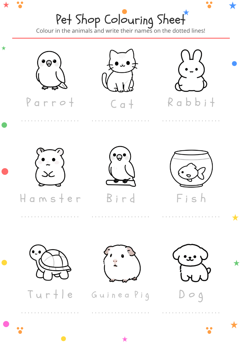 Pet Shop Pets PDF Poster