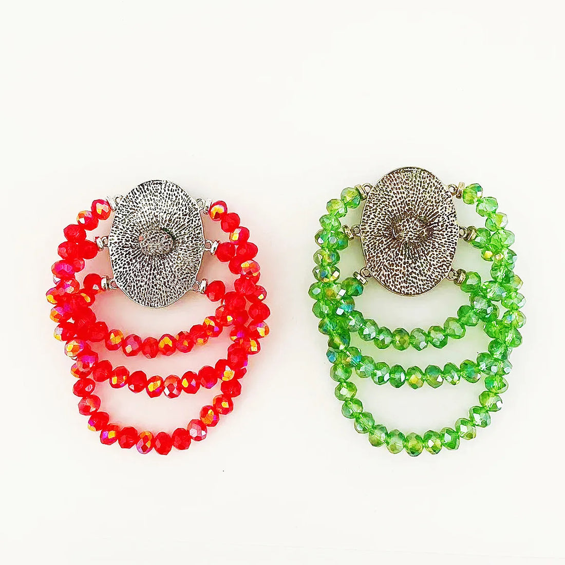 Mermaid Beaded Bracelet - Floral Fawna