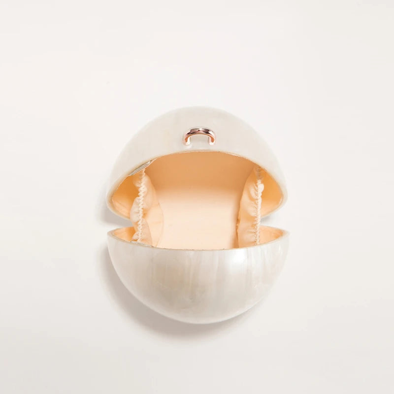 Marble Egg Bag - Floral Fawna