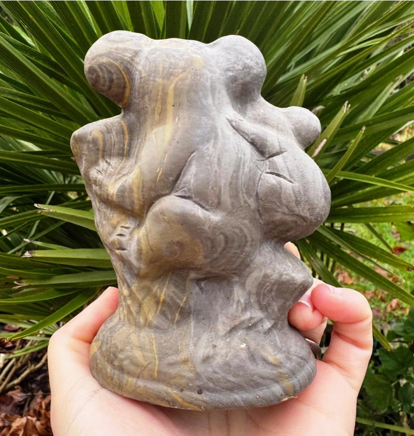 Koala & Baby Carved Crystal