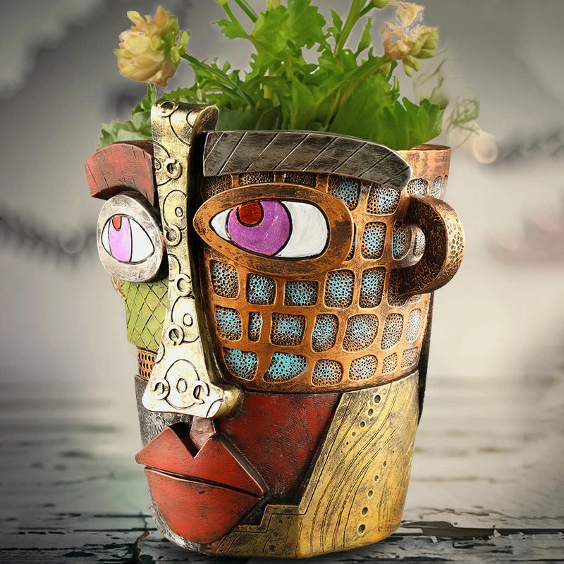 Abstract Face Planter - Floral Fawna