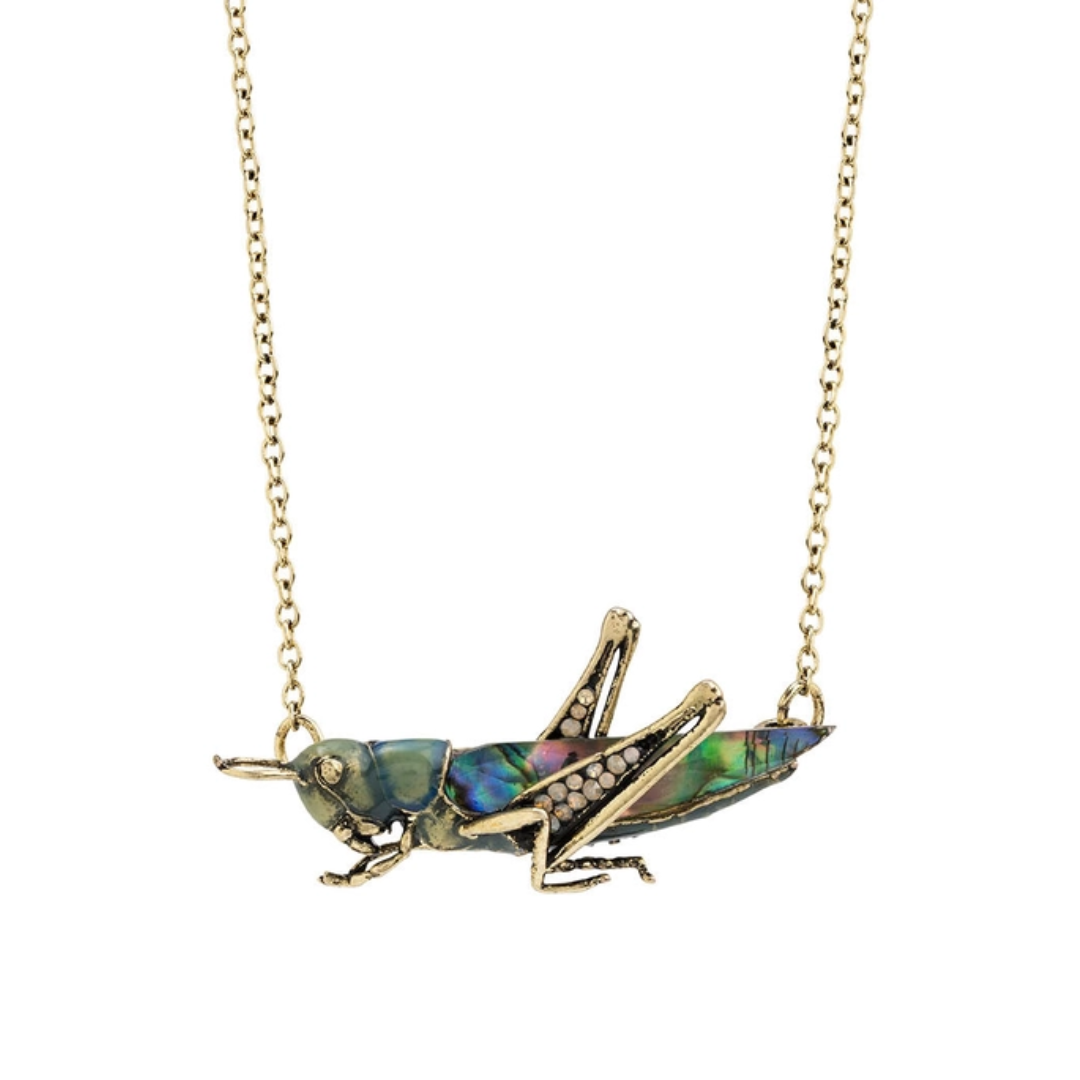 Grass Hopper Necklace