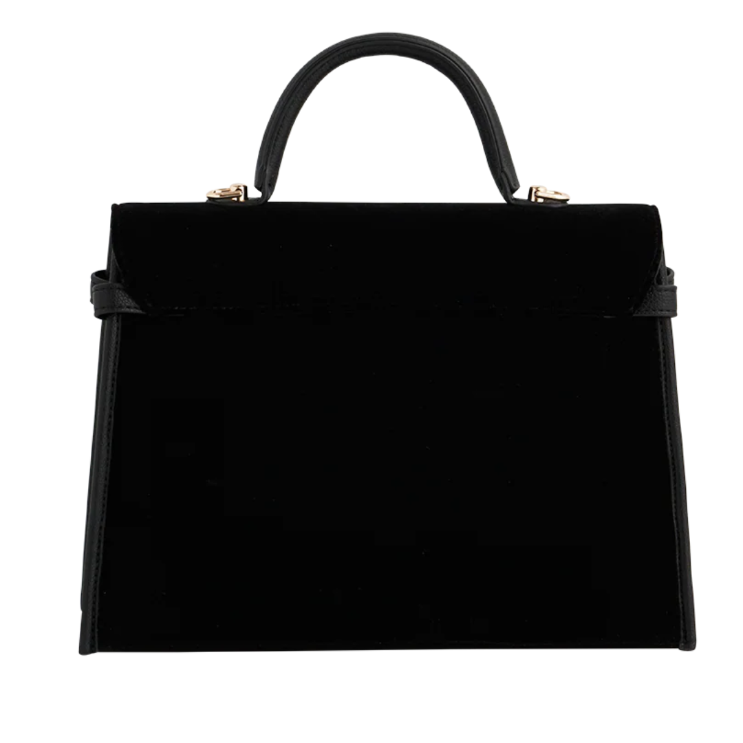Black Bee Structured Tote Bag