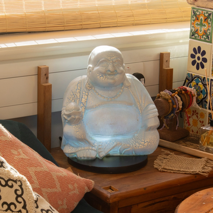 Happy Glowing Buddha Lamp
