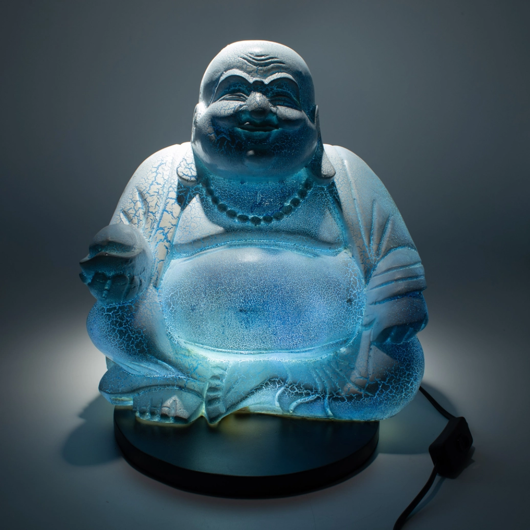 Happy Glowing Buddha Lamp