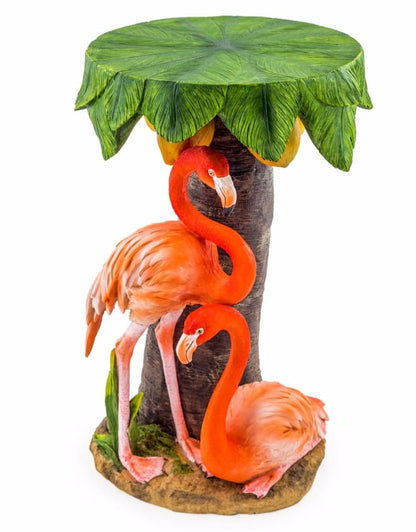 Tropical Flamingo Table - Floral Fawna
