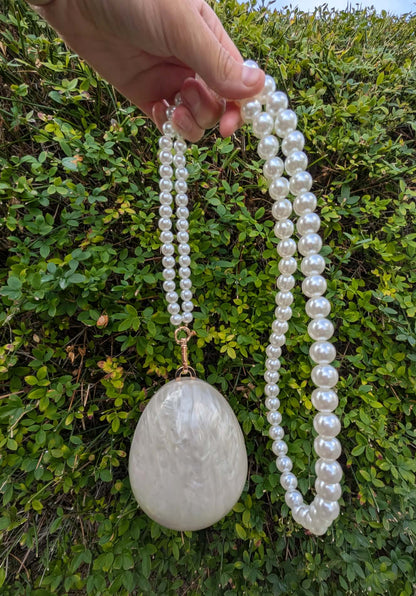 Marble Egg Bag