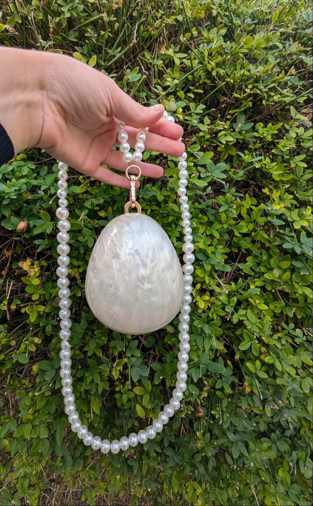 Marble Egg Bag