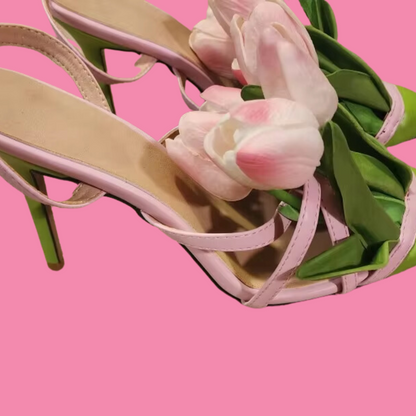 Bouquet of Flowers High Heels