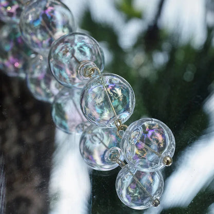 Glass Bubble Earrings