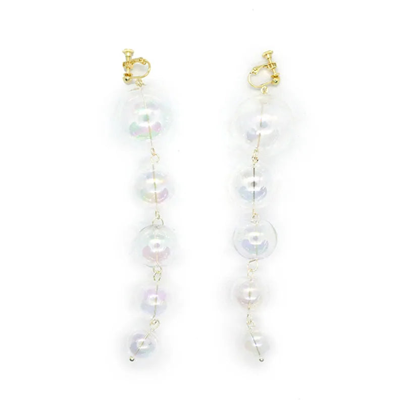 Glass Bubble Earrings