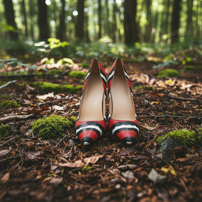 Scarlet Kingsnake Heels