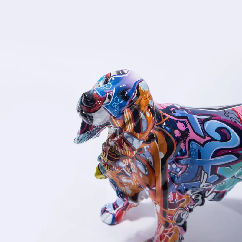 Abstract Springer Spaniel Sculpture