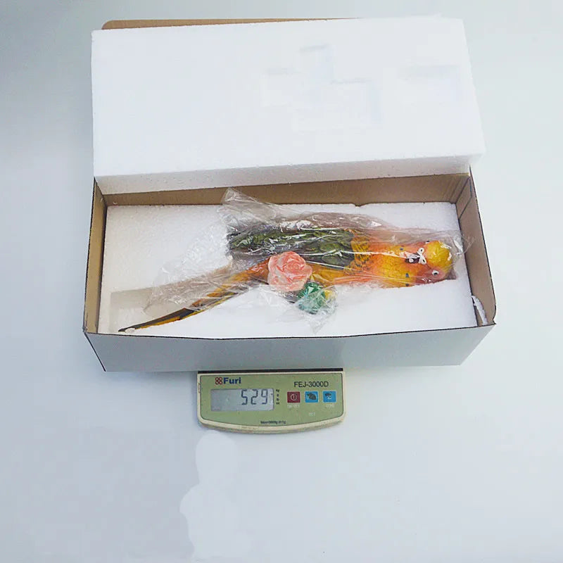 Budgerigar Wall Hanging - Floral Fawna