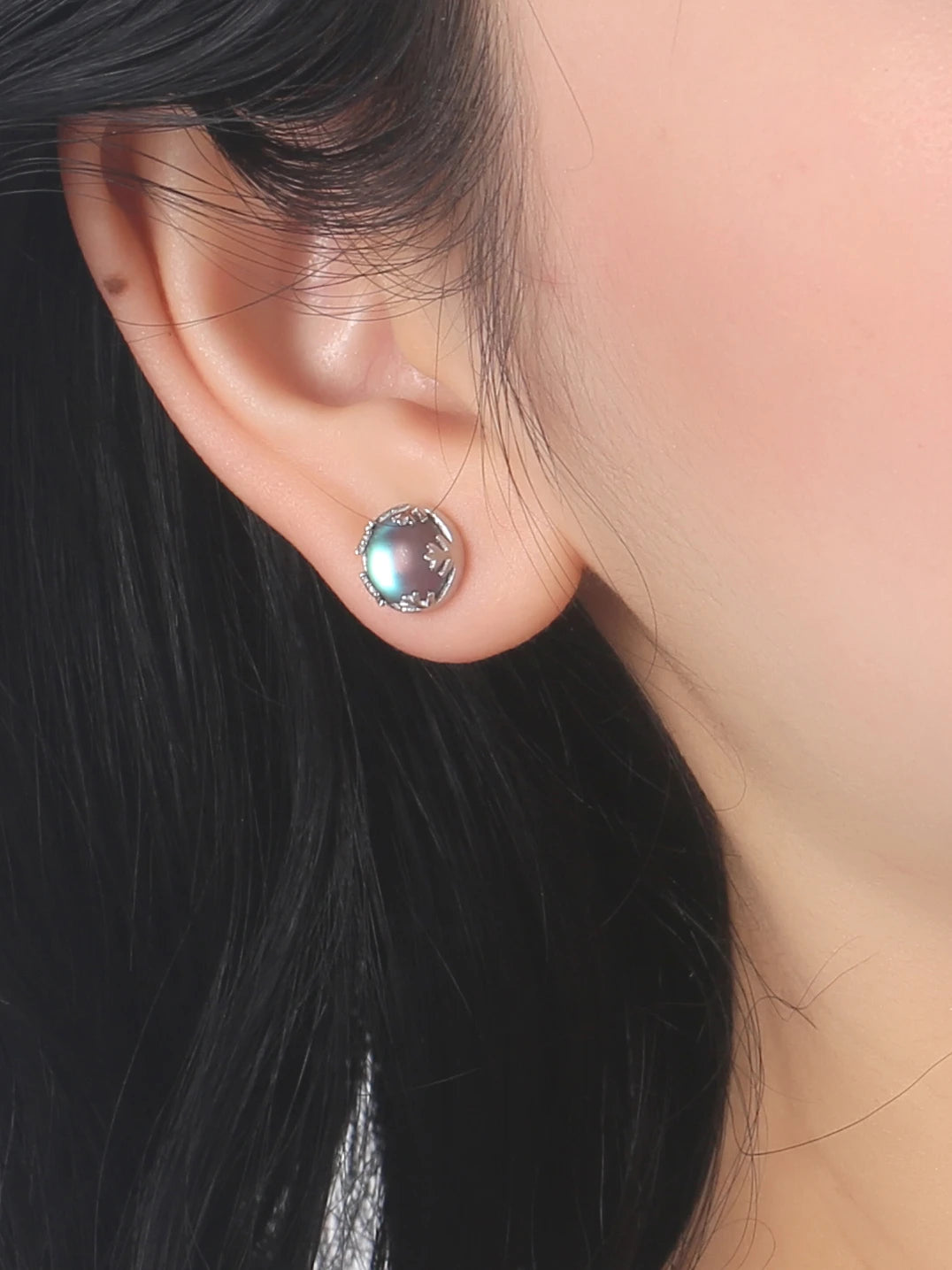 Aurora In The Forest Crystal Earrings - Floral Fawna