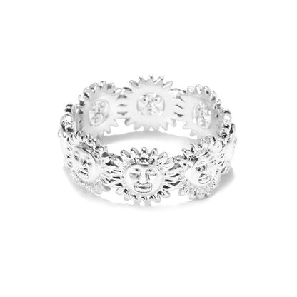 Bohemian Sun Ring - Floral Fawna