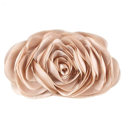 3D Rose Clutch Bag - Floral Fawna