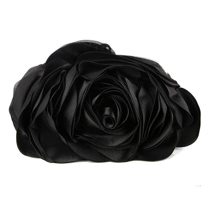 3D Rose Clutch Bag - Floral Fawna