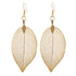 Real Leaf Earrings - Floral Fawna