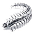 Steel Centipede Bracelet - Floral Fawna