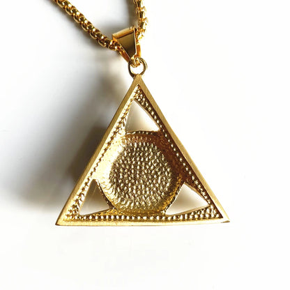 Eye of Providence Necklace - Floral Fawna