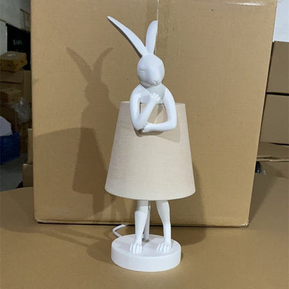 Nordic Rabbit Lamp - Floral Fawna