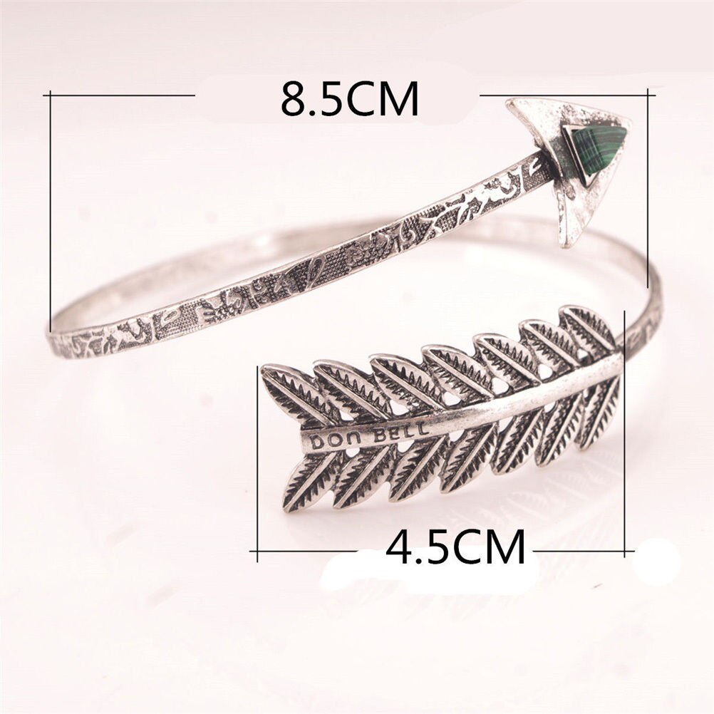 Viking Feather Upper Armlet - Floral Fawna