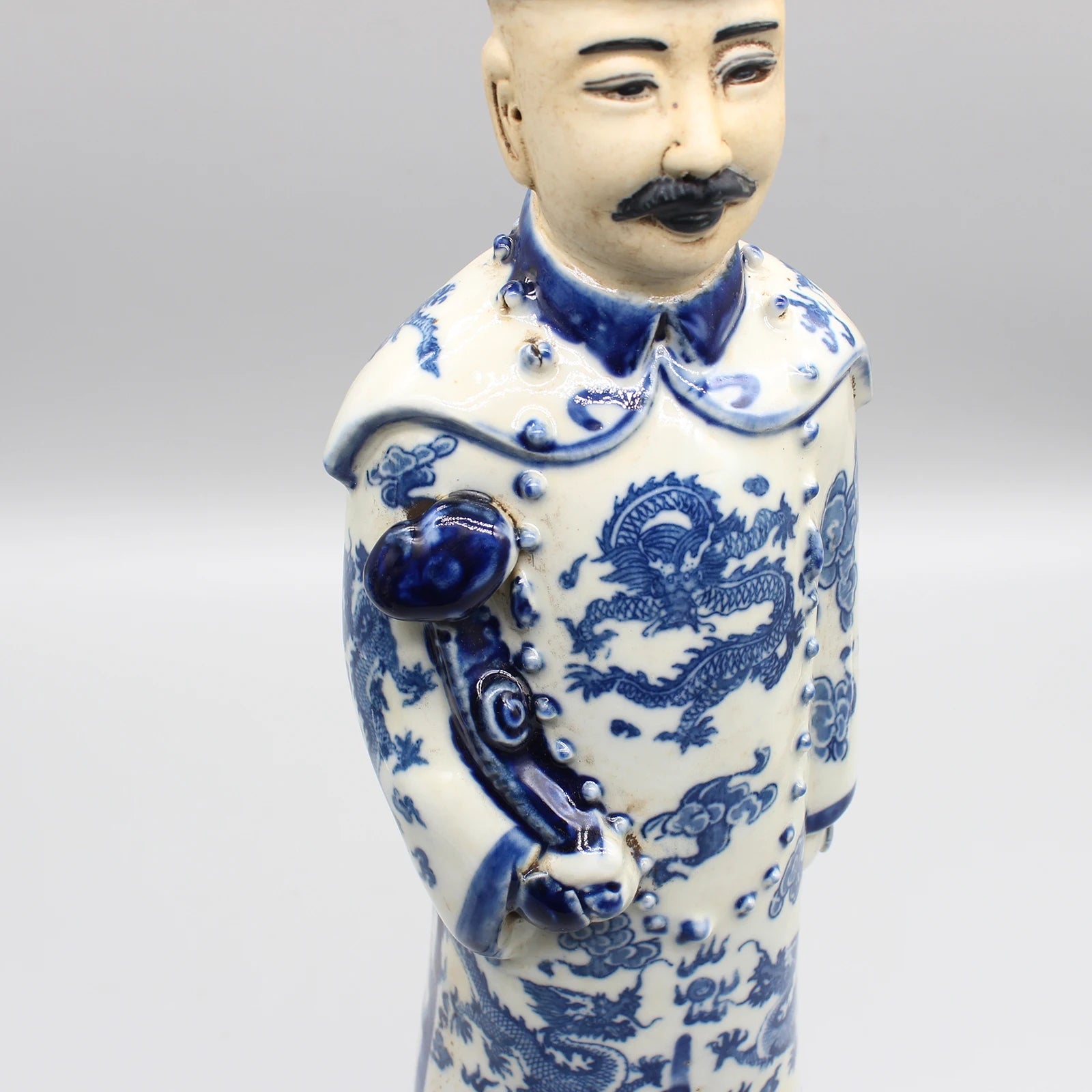 Chinese Dynasty Ceramic Sculpture - Floral Fawna