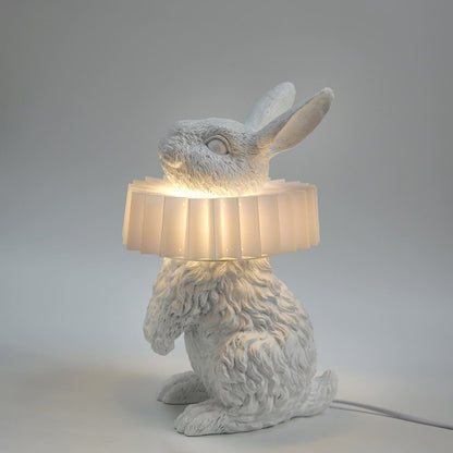 Renaissance Rabbit Table Lamp - Floral Fawna