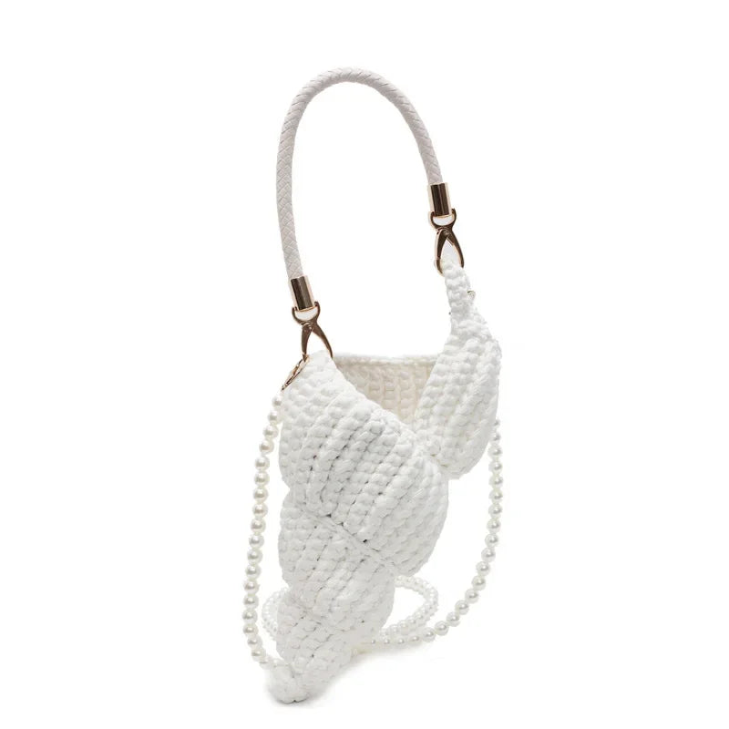 Crochet Conch Bag - Floral Fawna