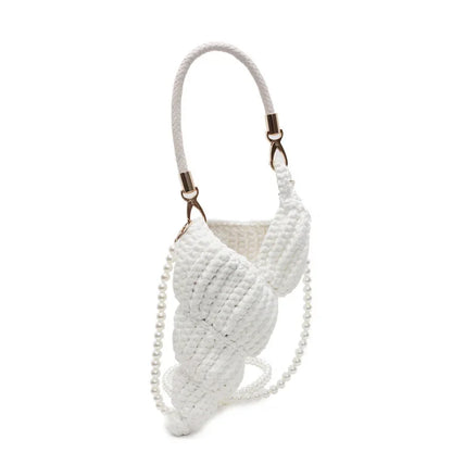 Crochet Conch Bag - Floral Fawna