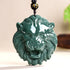 Jade Lion Head Necklace - Floral Fawna