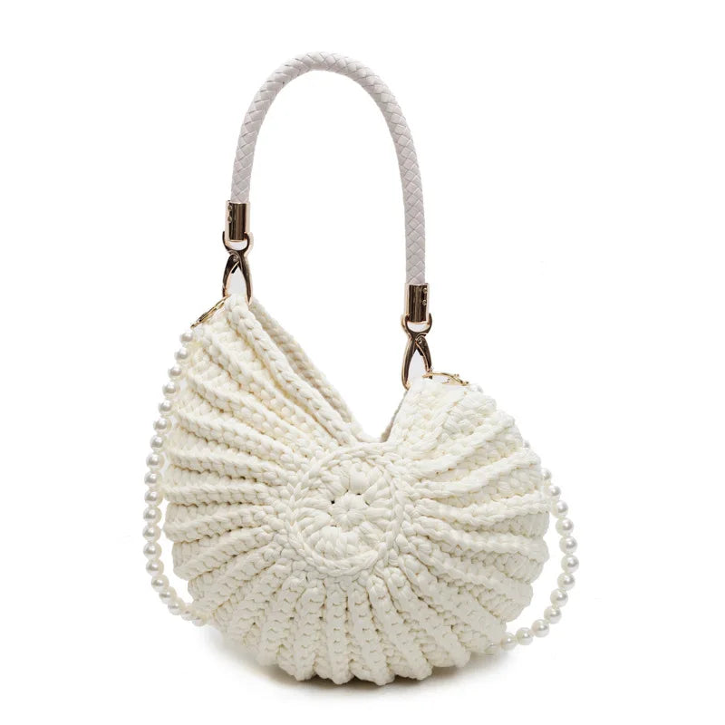 Crochet Conch Bag - Floral Fawna