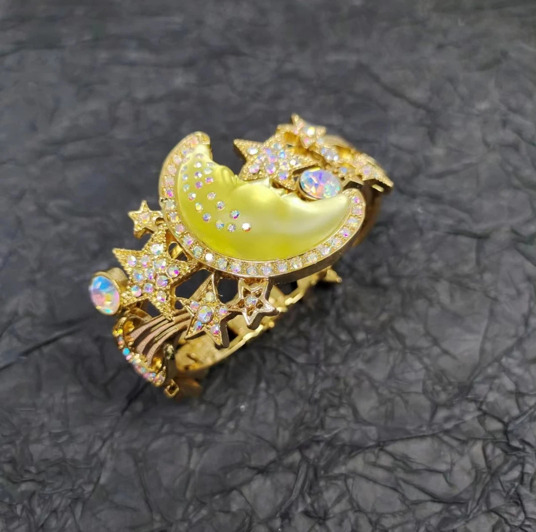 Holographic Celestial Bracelet - Floral Fawna