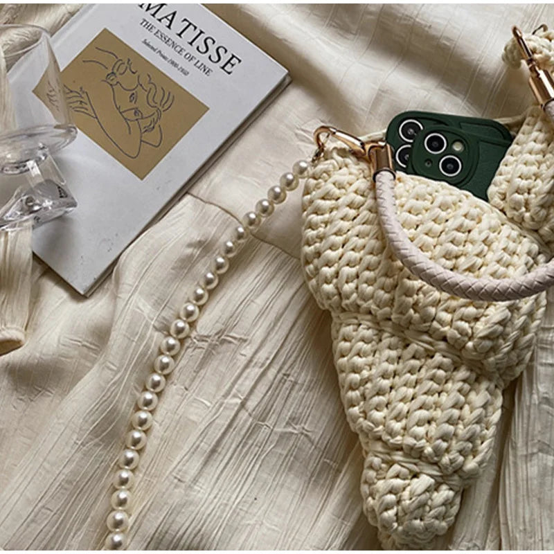 Crochet Conch Bag - Floral Fawna