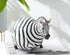 Fat Zebra Ornament - Floral Fawna