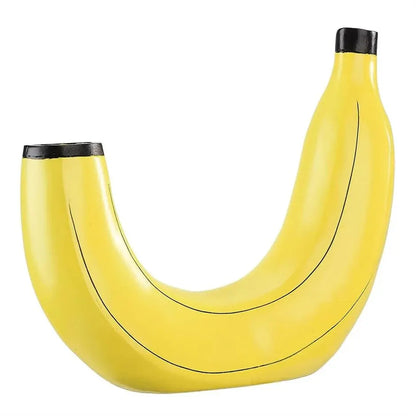 Banana Shaped Vase - Floral Fawna