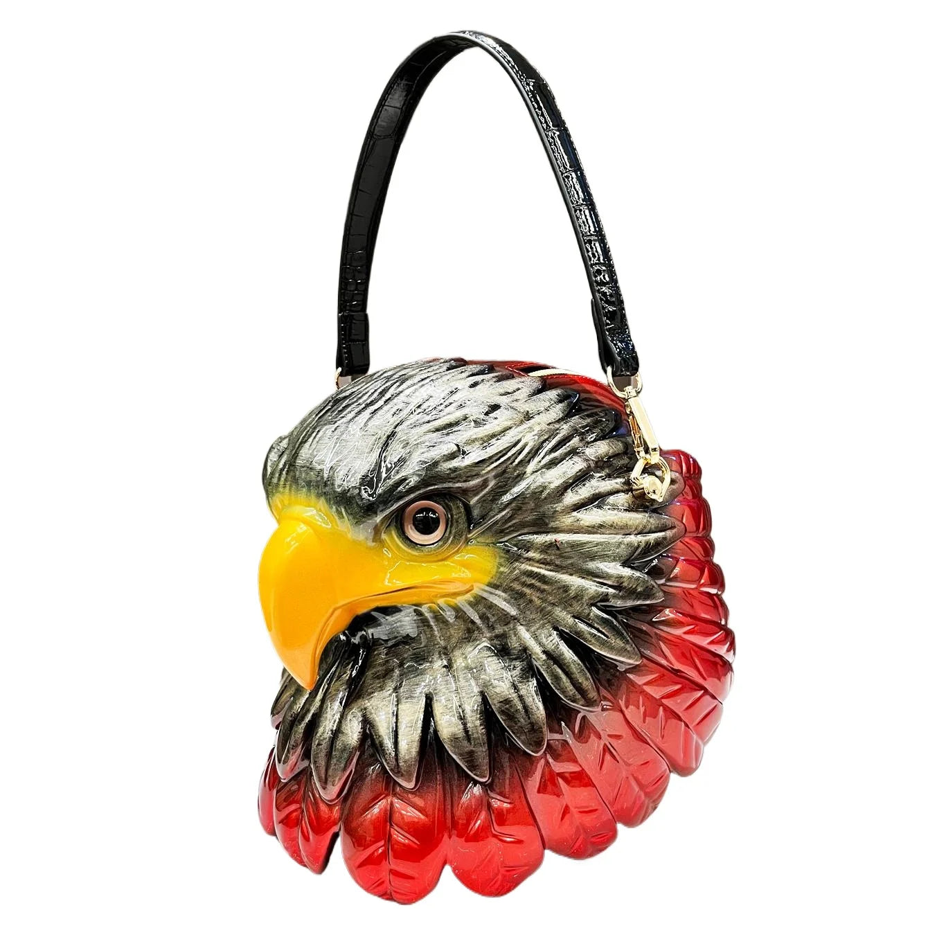 3D Eagle Handbag - Floral Fawna