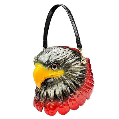 3D Eagle Handbag - Floral Fawna