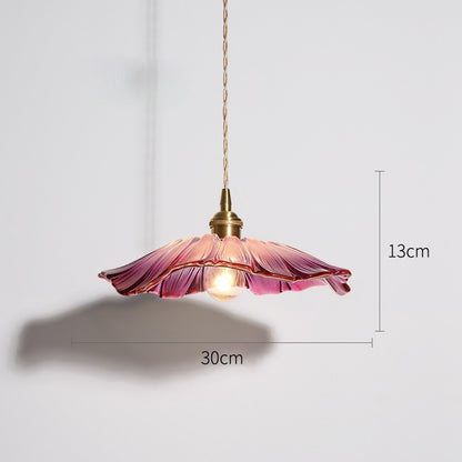 Glass Flower Pendant Light - Floral Fawna