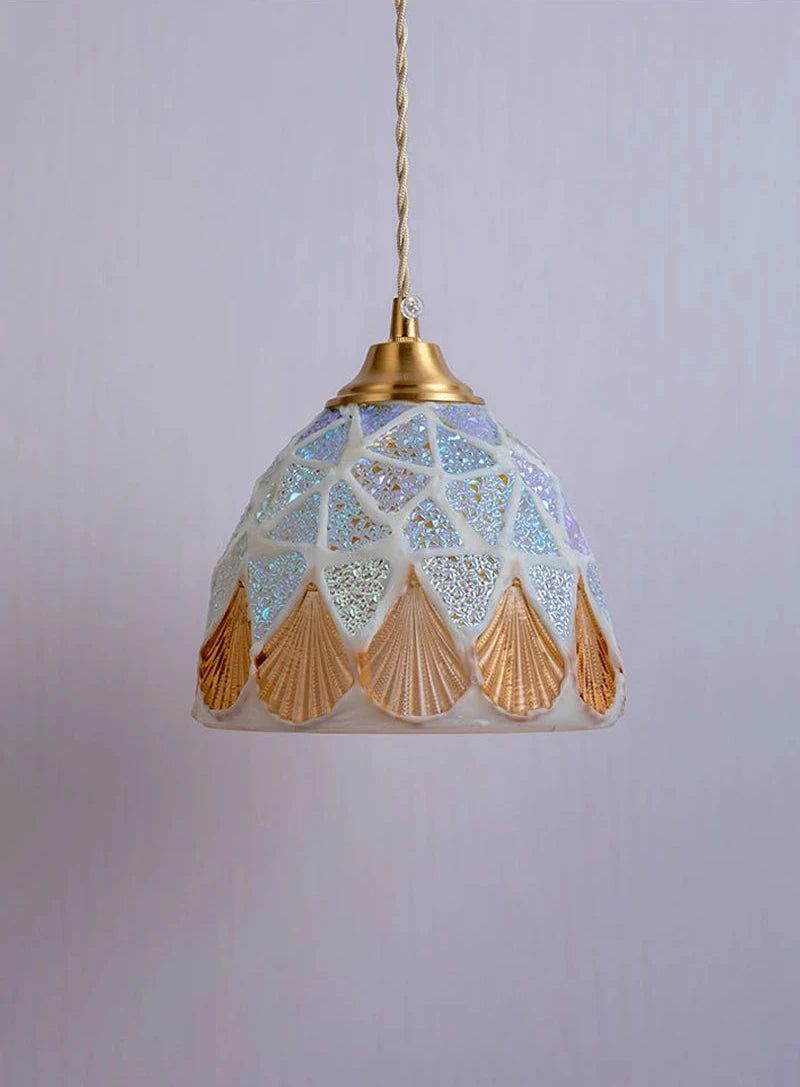 Mediterranean Sea Shell Pendant Lamp