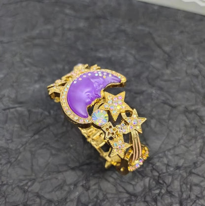 Holographic Celestial Bracelet - Floral Fawna