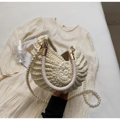 Crochet Conch Bag - Floral Fawna