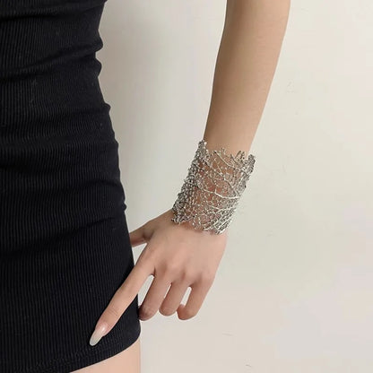 Coral Open Bracelet - Floral Fawna