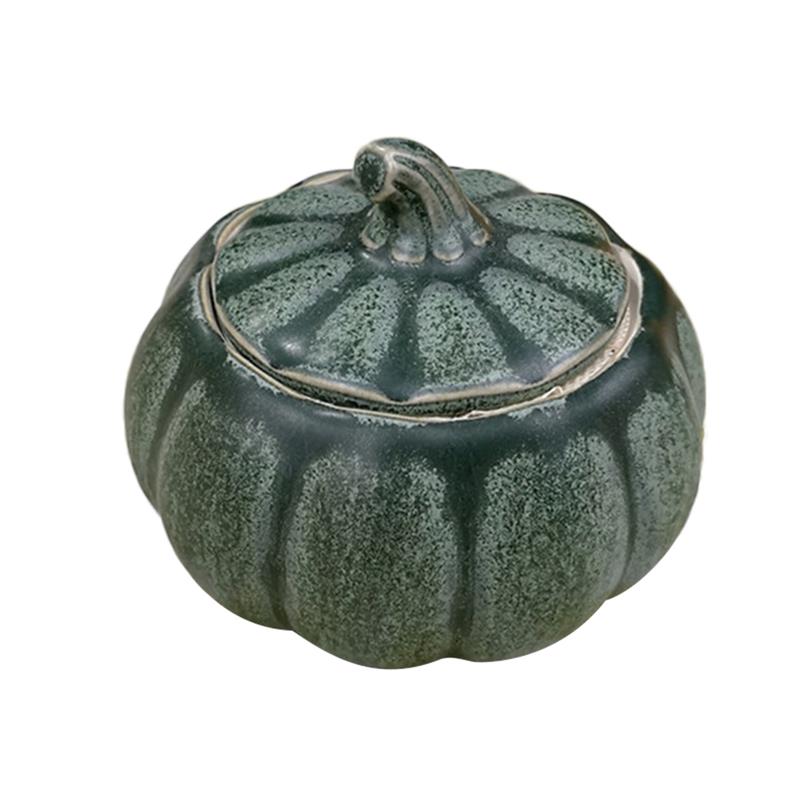 Ceramic Pumpkin Bowl - Floral Fawna