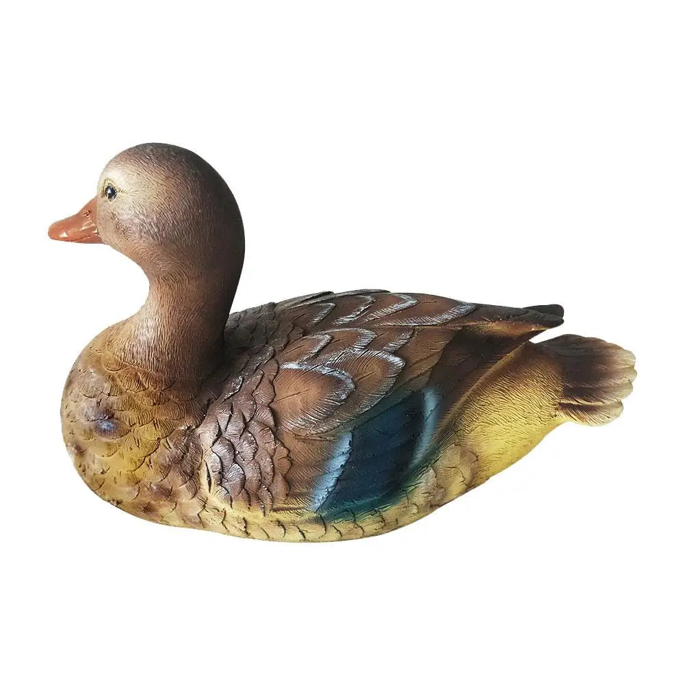 Mallard Duck Ornament - Floral Fawna
