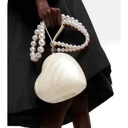 Heart Shaped Marble Bag - Floral Fawna