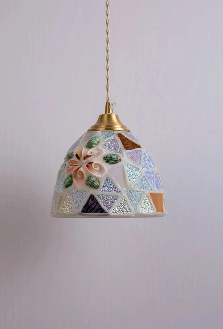 Mediterranean Sea Shell Pendant Lamp