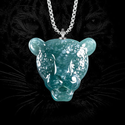 Jade Leopard Necklace - Floral Fawna