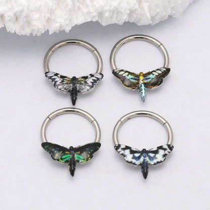 Moth Septum Nose Ring